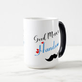 Mug Magique Beau Matin, belle bouillie de café (Devant droit)