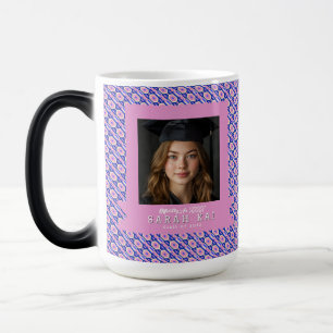 Mug Magique Beau motif tribal petite-fille remise de diplôme
