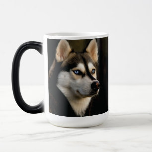Mug Magique Beau Oreiller Husky Lrow