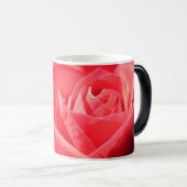 Mug Magique Beau poème rose et d'amour (Devant droit)