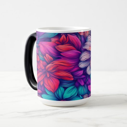 Mug Magique Beauté Abstraite #3 - (Devant gauche)