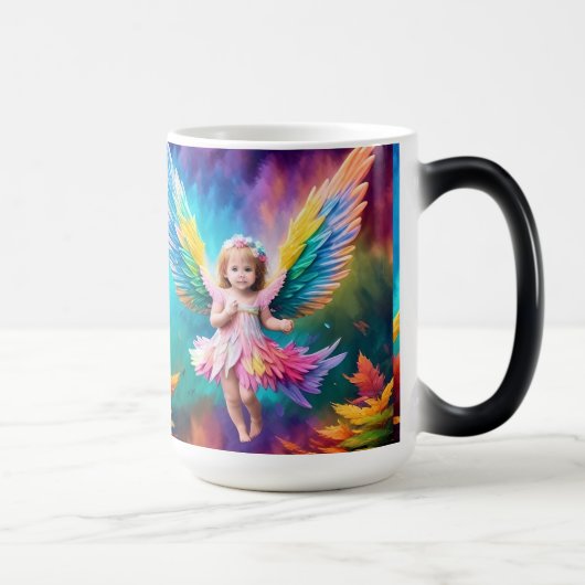 Mug Magique Bébé Bébé Ange ailes Art-38424 (Droite)