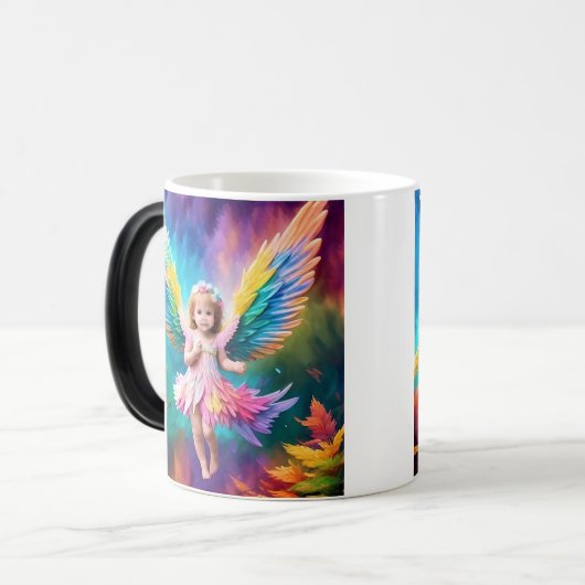 Mug Magique Bébé Bébé Ange ailes Art-38424 (Devant gauche)
