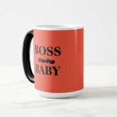 MUG MAGIQUE BÉBÉ DE FILLE DE BOSS (Devant gauche)