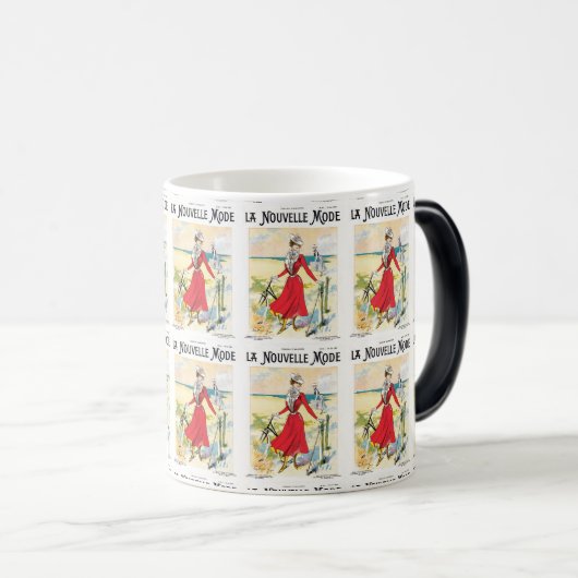 Mug Magique Belle Époque Élégance : Victorienne en Classique (Devant droit)