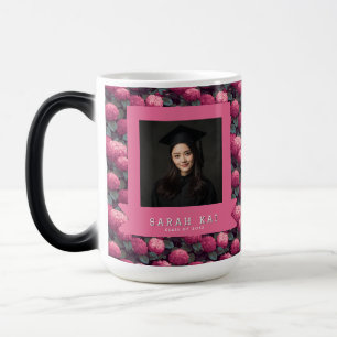 Mug Magique Belle Fleur d'Hortensia Cadeau Pour Lui Diplômé
