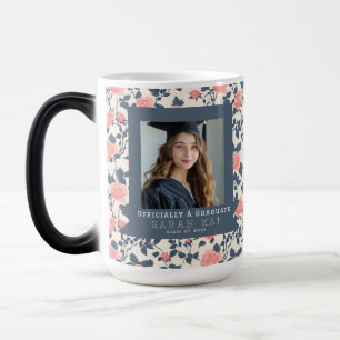 Mug Magique Belle Rose Imprimée Diplômée