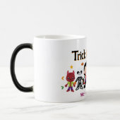 Mug Magique Belle Trick ou Traiter la fête costumée d'Hallowee (Gauche)