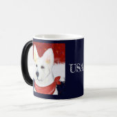 Mug Magique Berger allemand blanc (Devant gauche)