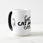 Mug Magique Best Cat Mom (Devant gauche)