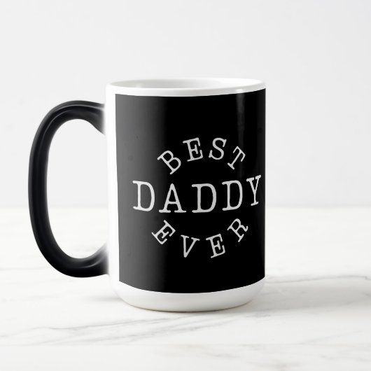Mug Magique Best Daddy Ever (Gauche)