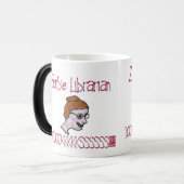 Mug Magique Bibliothécaire zombie (Devant gauche)