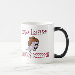 Mug Magique Bibliothécaire zombie