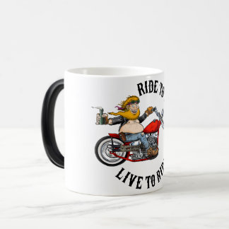Mug Magique Biker motard ride to live