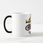 Mug Magique Biker motard ride to live (Gauche)