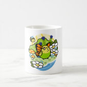 Mug Magique Bird Matcha - Portrait (Centre)