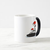 Mug Magique Birdorable Western Grebe Père Noël (Devant droit)