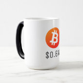 Mug Magique Bitcoin 0,6 M$ (600 K$) Un Million (Devant gauche)