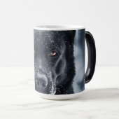 Mug Magique Black German Shepherd (Devant droit)