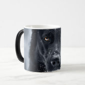 Mug Magique Black German Shepherd (Devant gauche)