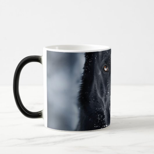 Mug Magique Black German Shepherd (Gauche)