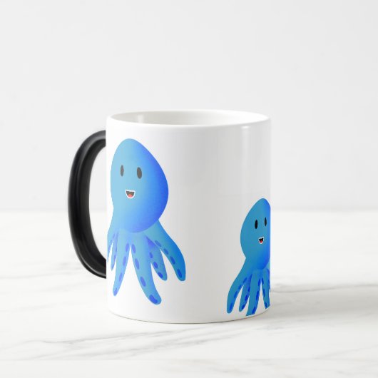 Mug Magique Bleu (Devant gauche)