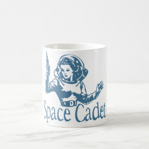 Mug Magique Bleu de cadet de l'espace