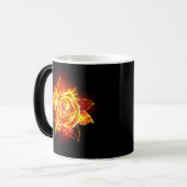 Mug Magique Blooming Fire Rose (Devant gauche)