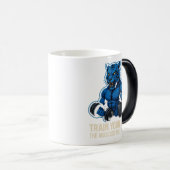 Mug Magique Blue Tiger Power muscle | Train Your Mind First (Devant droit)