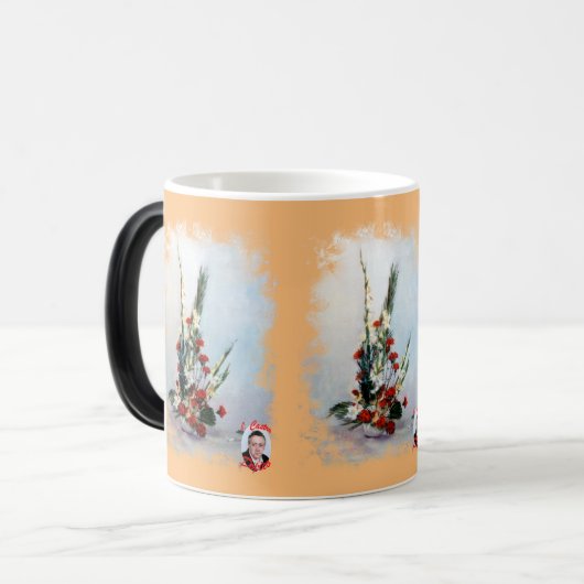 Mug Magique Bodegón de flores (Devant gauche)