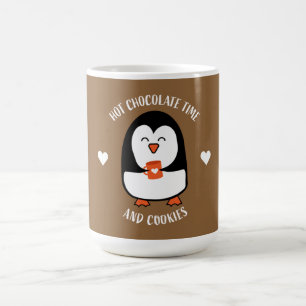Mug Magique Boisson de pingouin au chocolat chaud