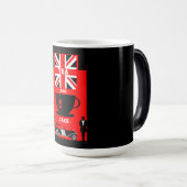 Mug Magique Boissons de thé britanniques classiques (Devant droit)