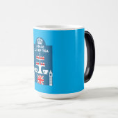 Mug Magique Boissons de thé britanniques classiques (Devant droit)