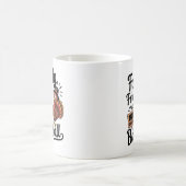 Mug Magique Bon thanksgiving Feuilles d'automne (Centre)