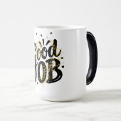 Mug Magique Bon travail (Devant droit)
