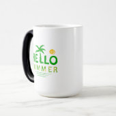 Mug Magique Bonjour été (Devant gauche)