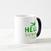 Mug Magique Bonjour été (Devant droit)