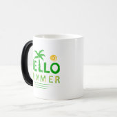 Mug Magique Bonjour été (Devant gauche)