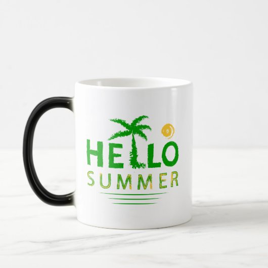 Mug Magique Bonjour été (Gauche)