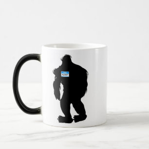 Mug Magique Bonjour-Mon nom est Bigfoot