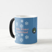 Mug Magique Bonjour, Winter Wonderland Morphing (Devant gauche)