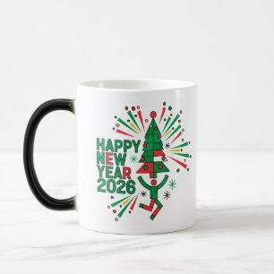 Mug Magique Bonne année 2026 Célébration