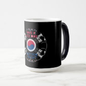 Mug Magique Bonne journée meilleure nuit avec Gratitude (Devant droit)