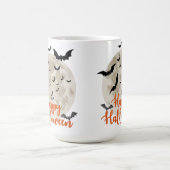 Mug Magique Bonne Pleine lune d'Halloween (Centre)