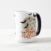 Mug Magique Bonne Pleine lune d'Halloween (Devant droit)