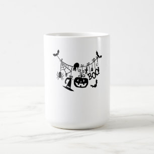 Mug Magique Boo Trick ou Treat Halloween chauves-souris, Citro