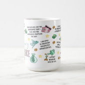 Mug Magique Boss Babe Abondance Argent Mindset Affirmations (Centre)