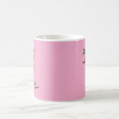 Mug Magique bottes de cowboy roses (Centre)