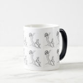 Mug Magique Boue de café /La chasse (Devant droit)