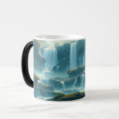 Mug Magique Boue de café Morphée cascade (Devant gauche)